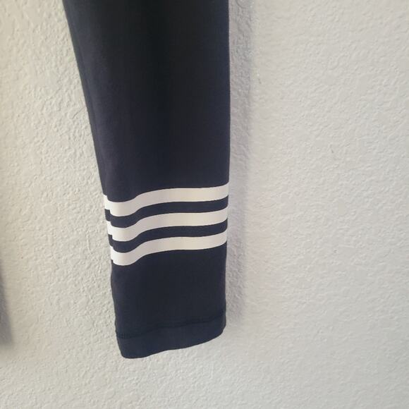 Adidas Women's Black Cotton Leggings Size XS | Activewear Streetwear Gym Active - Picture 3 of 6